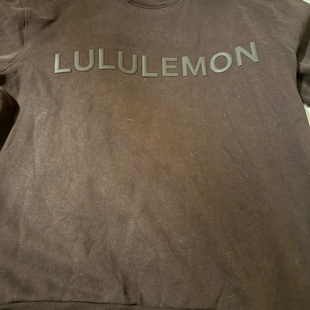 lululemon athletica Men's Dark Brown Crewneck Sweater